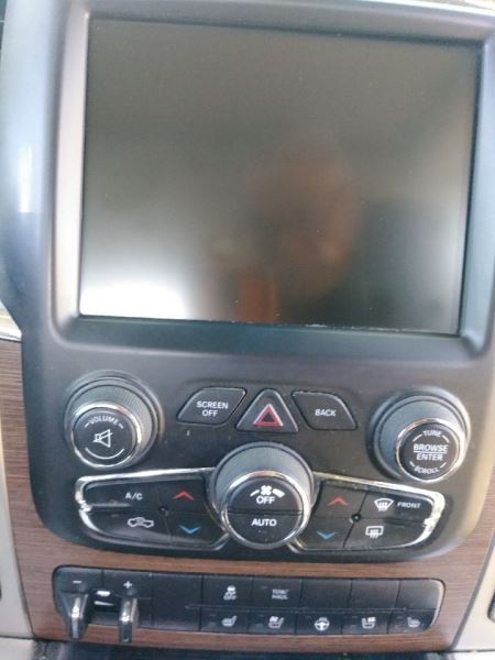 2014 RAM1500 MULTIMEDIA RADIO 8.4 INCH SCREEN. PART NUMBER 68224525AF