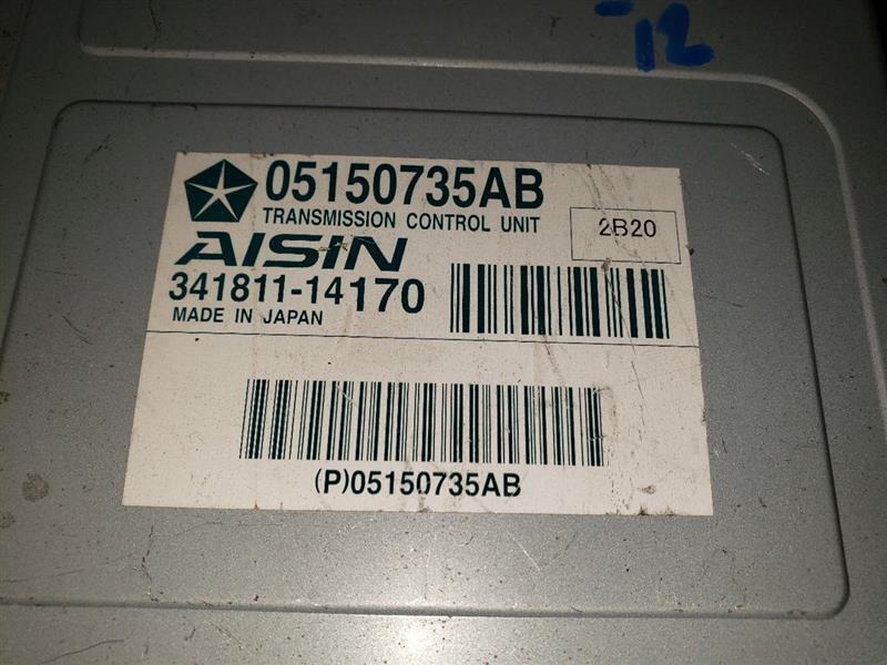 RAM4500 AISIN TRANSMISSION CONTROL MODULE. PART NUMBER 05150735AB