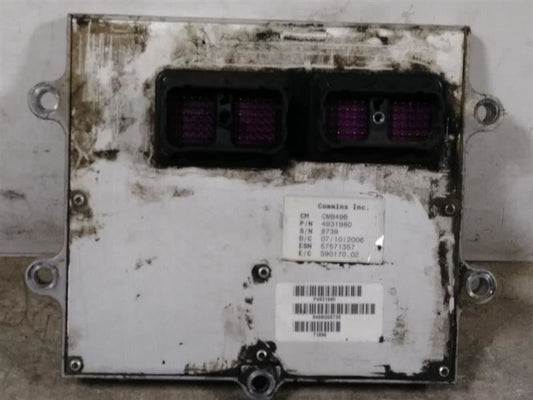 2007 DODGE RAM2500 AT DIESEL ECM. PART NUMBER 4931980