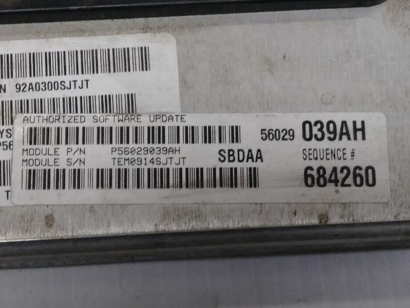 Powertrain Control Module 56029146AC/56029039AH 2004 Dodge Durango