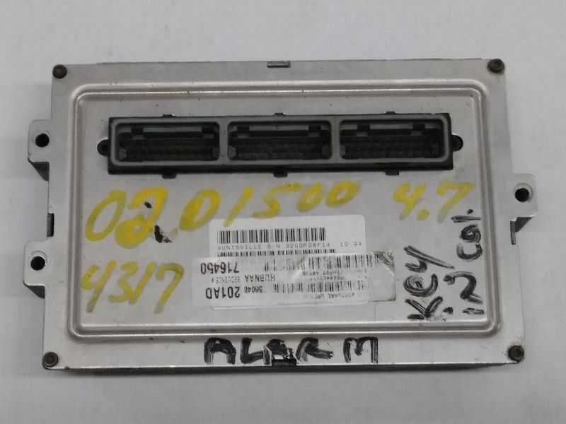 Powertrain Control Module #56040201AD 2002 Dodge Ram 1500