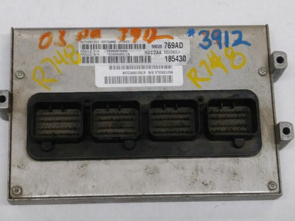 Powertrain Control Module #56028769AD 2003 Dodge Ram 1500