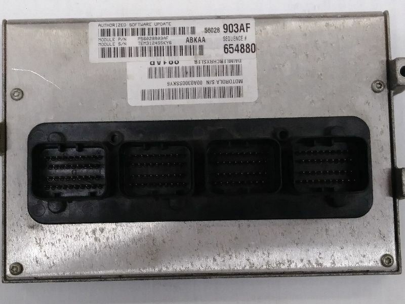 Powertrain Control Module (PCM) #56028903AF 2005 Dodge Ram 1500