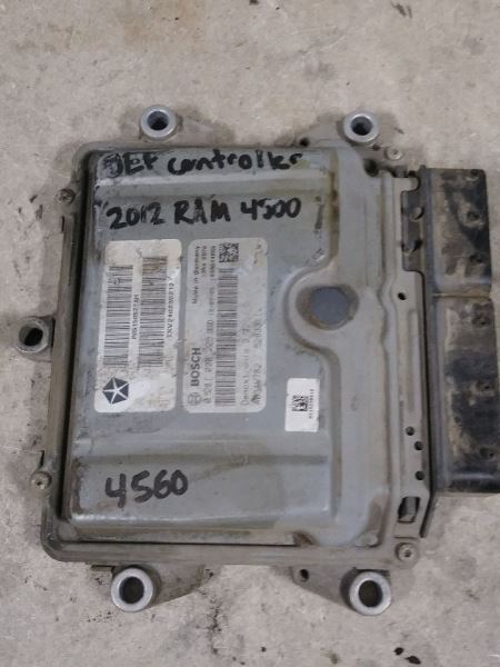 2012 DODGE RAM 4500 DIESEL EXHAUST FLUID (DEF) MODULE. PART NUMBER 05150527AH