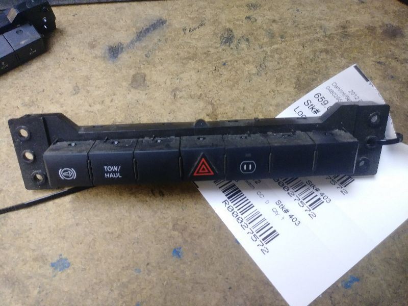 2012 DODGE RAM1500 INSTRUMENT SWITCH PANEL. PART NUMBER 4602951AB