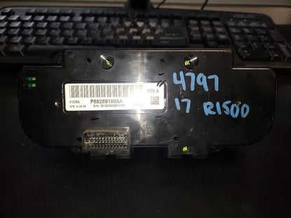 2017 RAM1500 AC TEMP CONTROLS. PART NUMBER 68268130AA