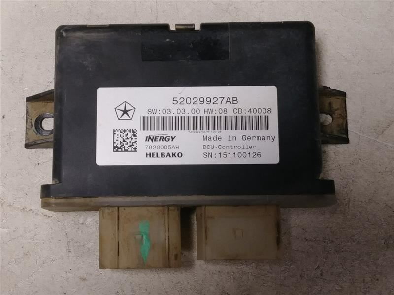 RAM5500 CAB & CHASSIS DIESEL EXHAUST FLUID MODULE. PART NUMBER 52029927AB