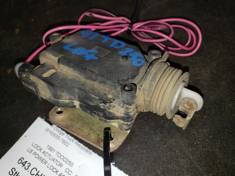 1991 DODGE RAM250 DRIVER SIDE POWER LOCK ACTUATOR