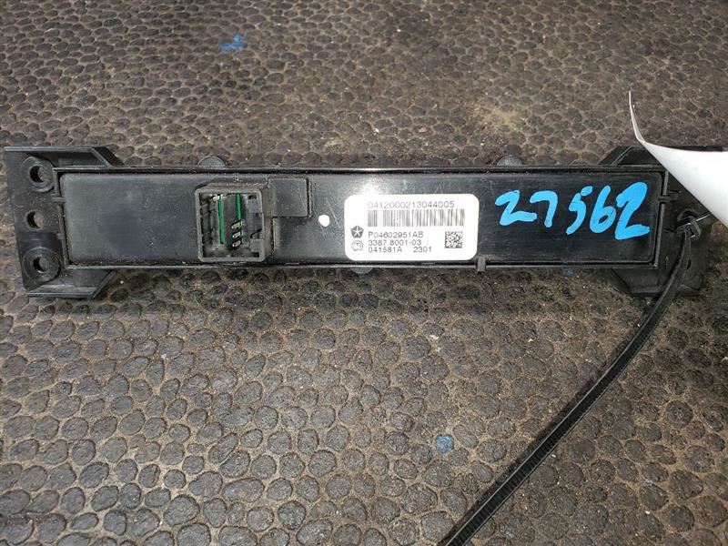 2012 DODGE RAM1500 INSTRUMENT SWITCH PANEL. PART NUMBER 4602951AB