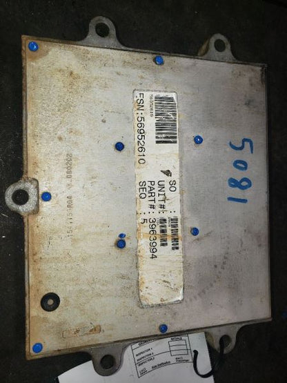 2003 RAM2500 STANDARD OUTPUT DIESEL ECM. PART NUMBER 3963994