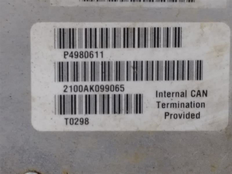 2008 DODGE RAM2500 DIESEL ECM. PART NUMBER 4980611