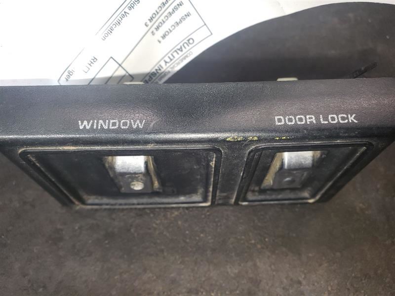 1993 DODGE RAM 250 BLACK PASSENGER WINDOW SWITCH SET