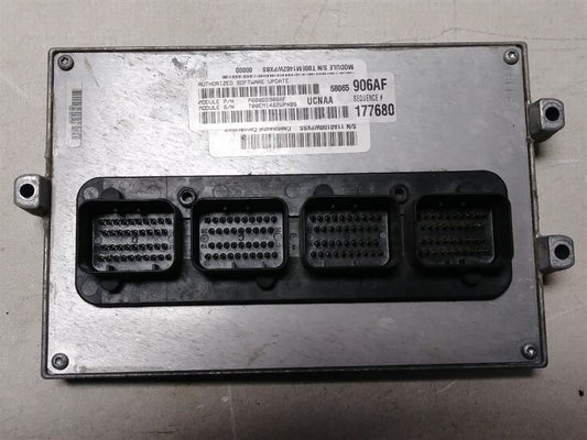 2012 DODGE RAM1500 ENGINE CONTROL MODULE (ECM). PART NUMBER 68065906AF