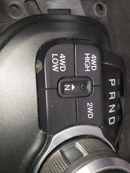 2020 RAM 2500 AUTOMATIC TRANSMISSION SHIFT CONTROLS. PART NUMBER 68378093AF